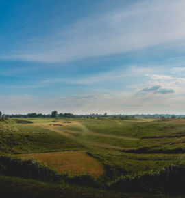 Golfreise Südost-England Golfplatz mit Meerblick