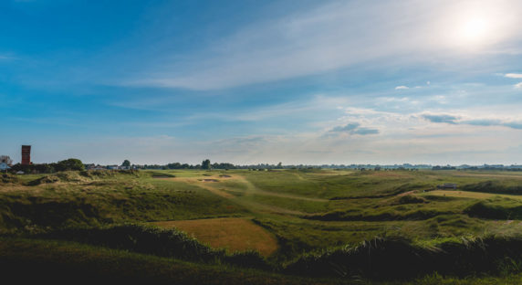 Golfreise Südost-England Golfplatz mit Meerblick