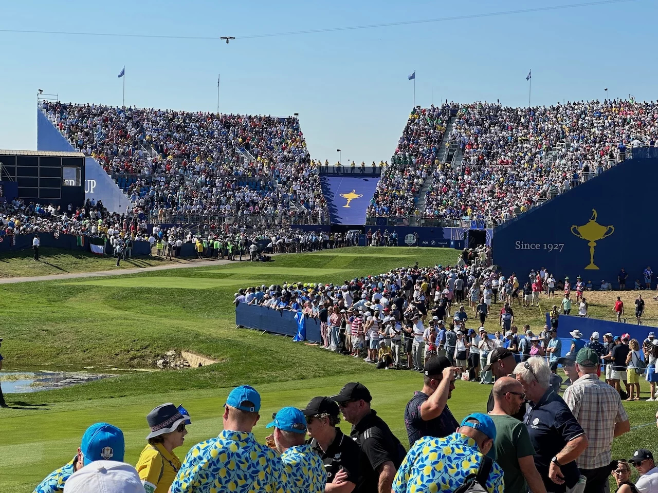 Ryder Cup Feeling Stadium Atmosphäre