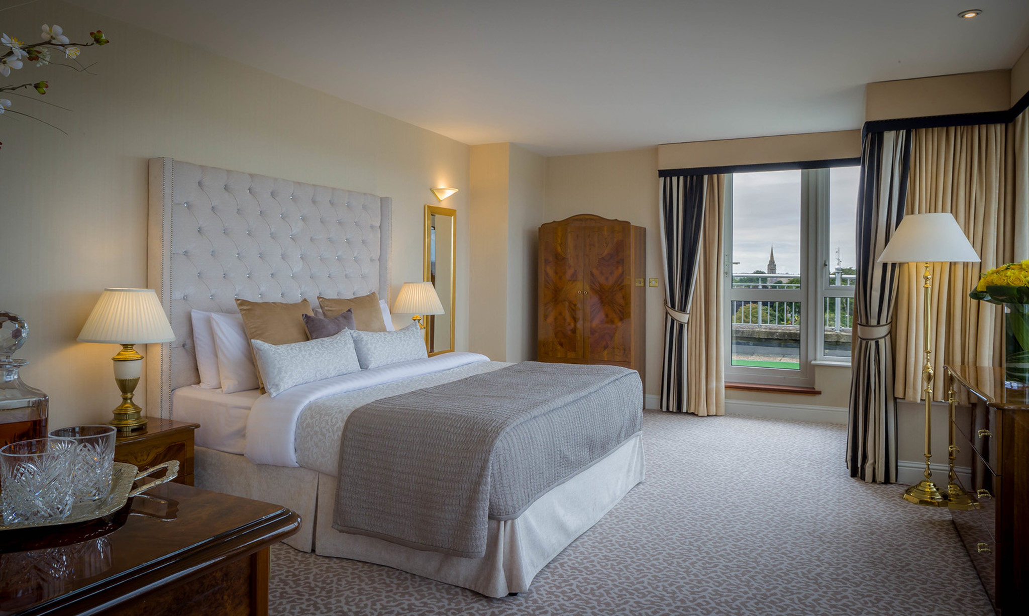 Grand Mahalide Hotel Dublin Golfreise Irland Zimmer