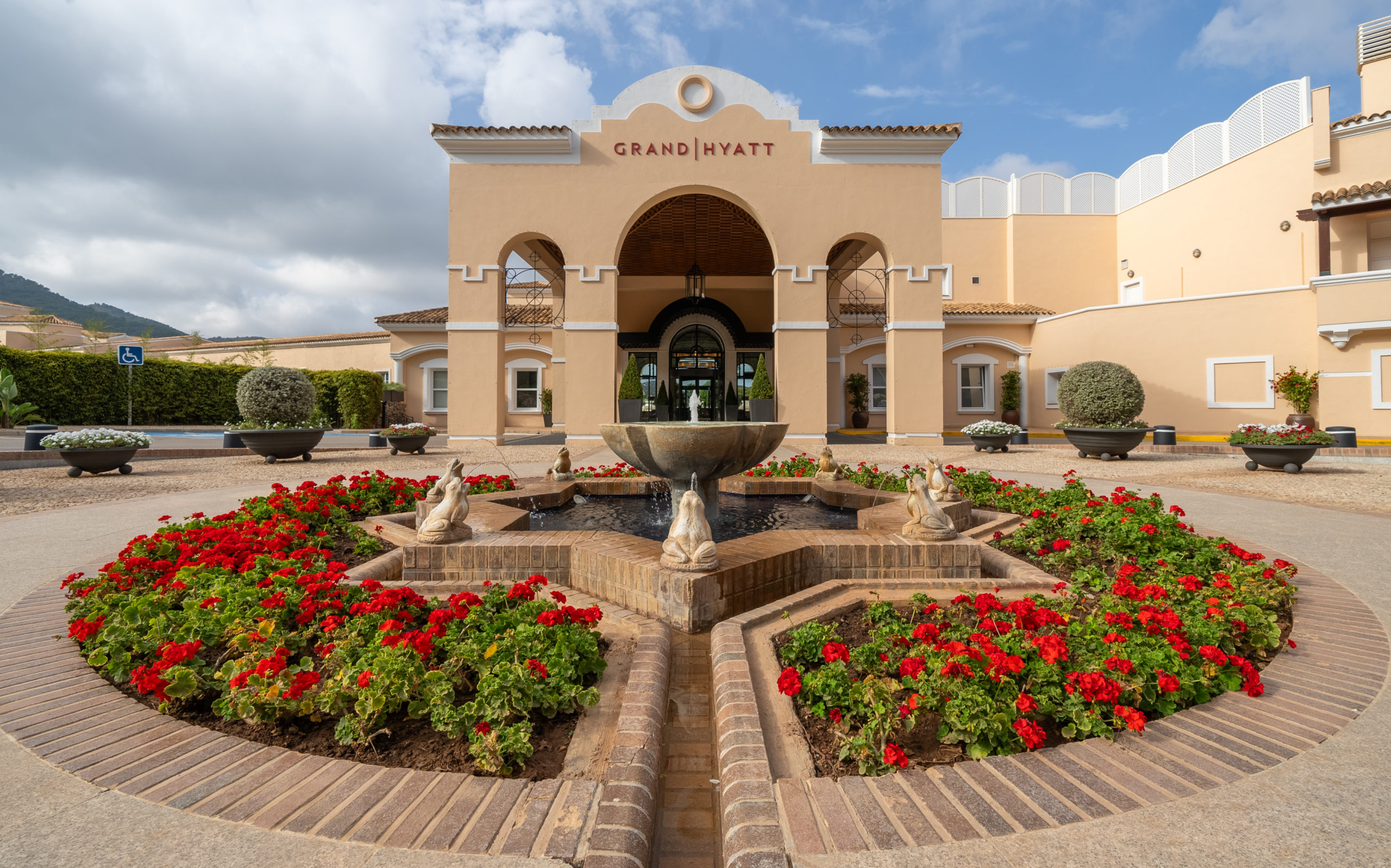 Grand Hyatt La Manga Entrance
