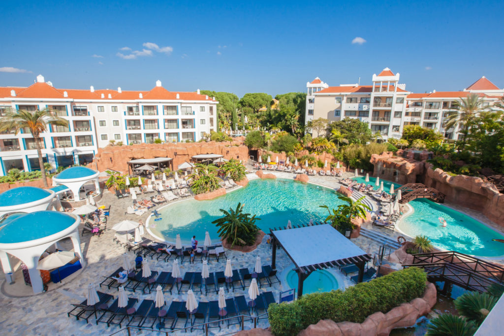 Hilton Vilamoura Algarve Portugal Pool Hotel View
