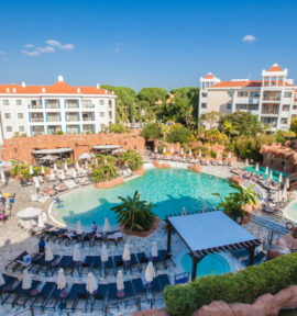 Hilton Vilamoura Algarve Portugal Pool Hotel View