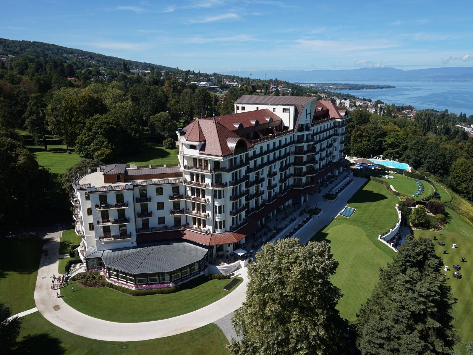 Hotel Royal Evian Golf Resort Golfreisen und Golfferien Birdie View