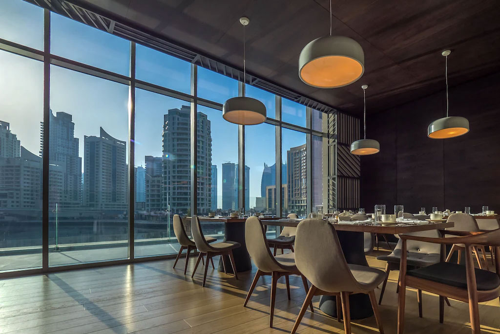 nterContinental Marina Dubai Emirate Frühstück