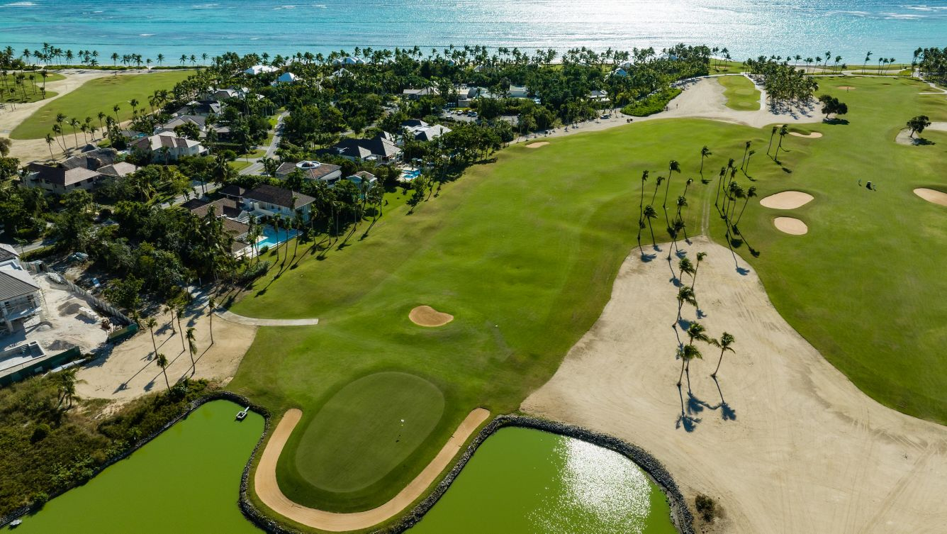 La Cana Golf Course Dominikanische Republik Karibik Birdie View