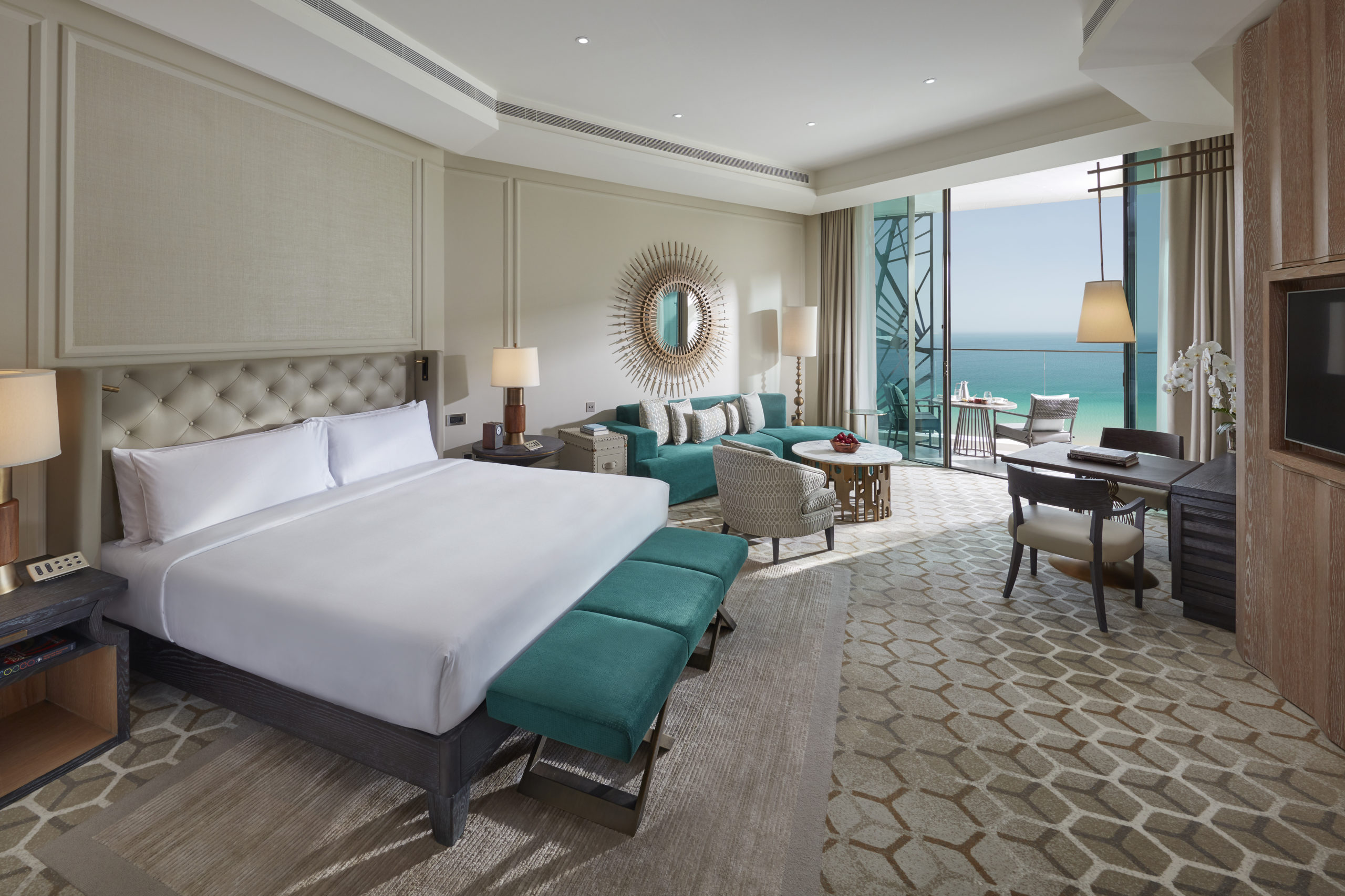 Mandarin Oriental Jumeira Dubai Golfferien und Golfreisen Deluxe Zimmer