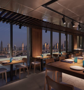 Mandarin Oriental Jumeira Dubai Golfferien und Golfreisen Roof Top Restaurant