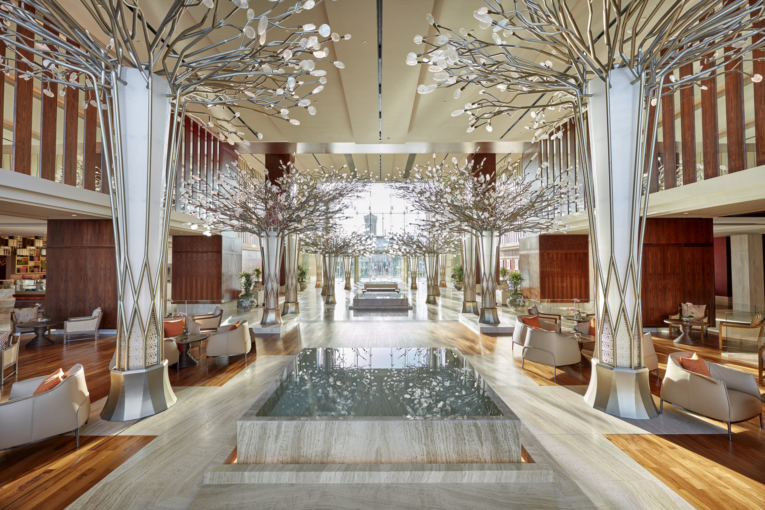 Mandarin Oriental Jumeira Dubai Golfferien und Golfreisen Lobby