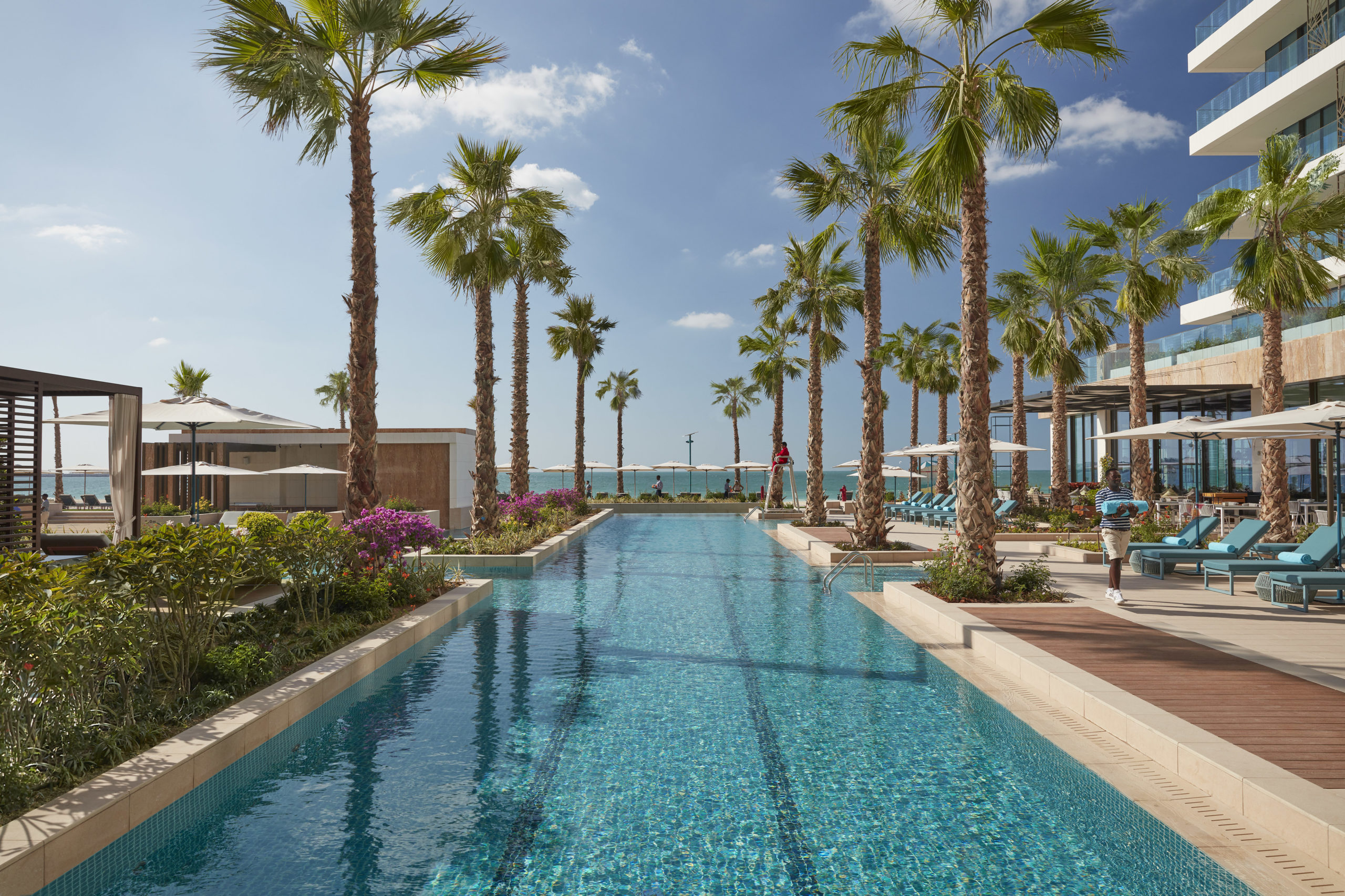 Mandarin Oriental Jumeira Dubai Golfferien und Golfreisen Pool
