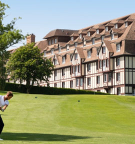 Hotel Deauville Golf Normandie Golfplatz