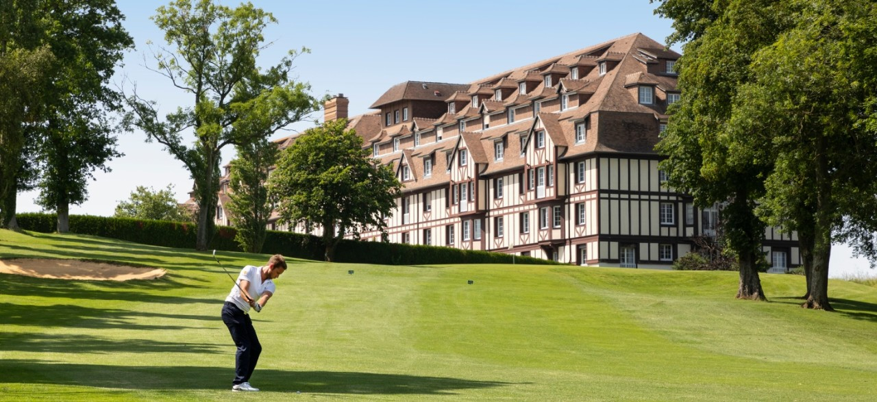 Hotel Deauville Golf Normandie Golfplatz