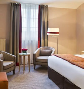 Golfspiel Golfreise Normandie Frankreich Zimmer