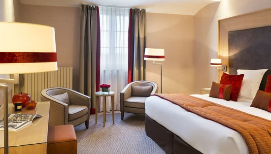 Golfspiel Golfreise Normandie Frankreich Zimmer