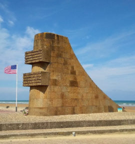 Golfspiel Golfreise Normandie Frankreich D Day Omaha Beach Geschichte