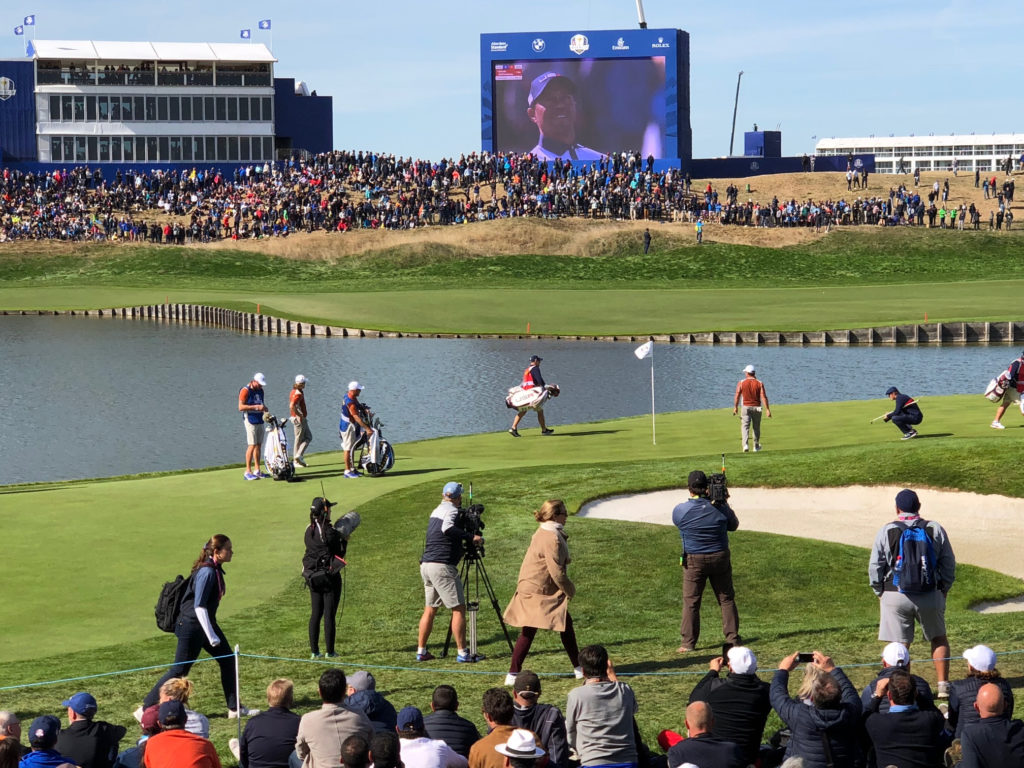 Le Golf National Paris Ryder Cup Olympia Platz Green2
