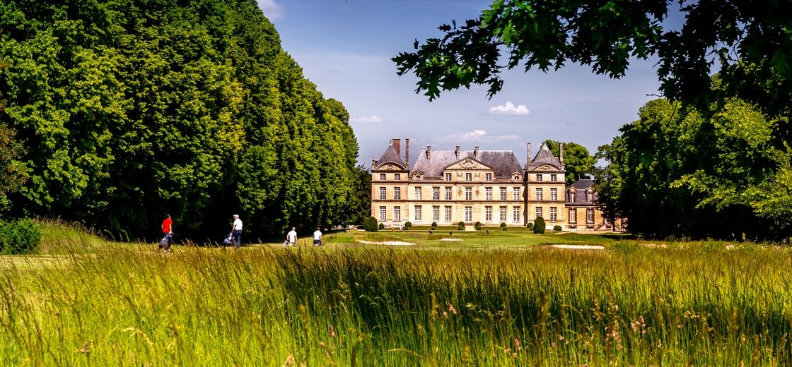 Golf & Castle Frankreich Paris wunderschöne Natur