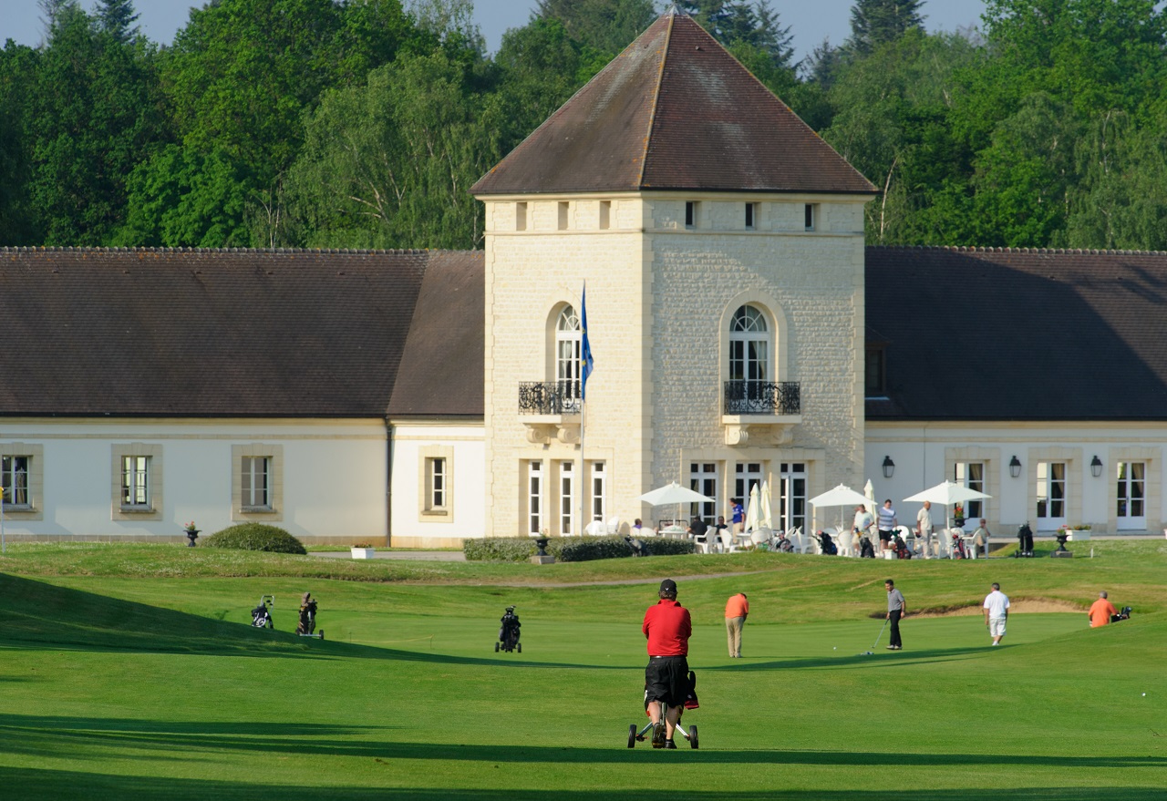 Golf & Castle Frankreich Paris auf dem Golfplatz