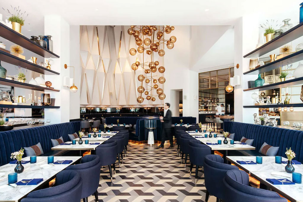 Park Hyatt Dubai Emirate Hotel Restaurant Indoor
