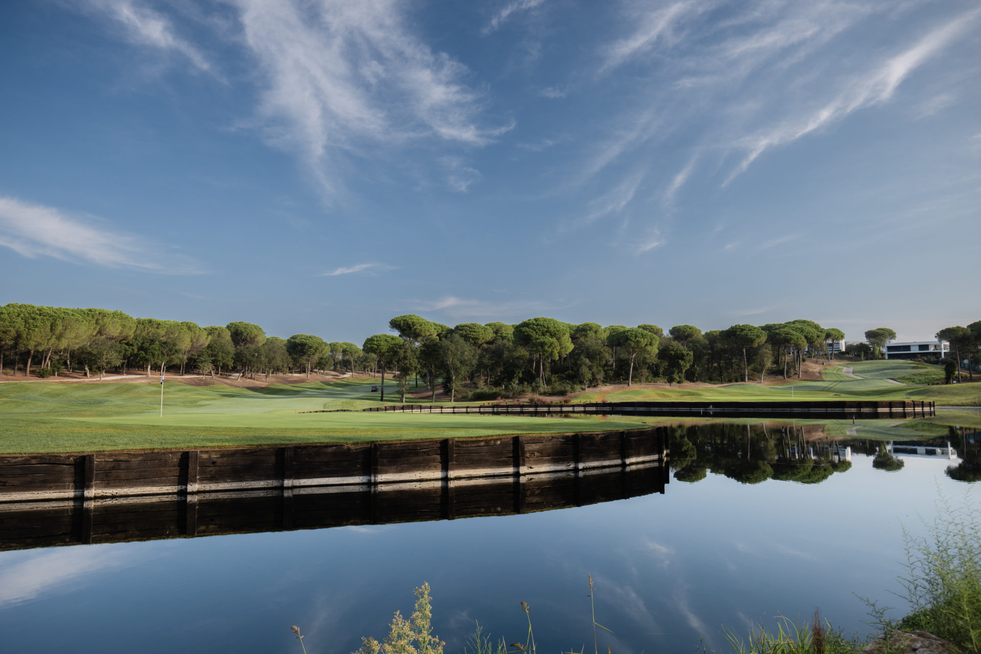 Camiral PGA Catalunya Stadium Course Wasserhindernis