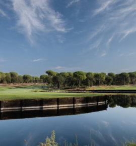 Camiral PGA Catalunya Stadium Course Wasserhindernis