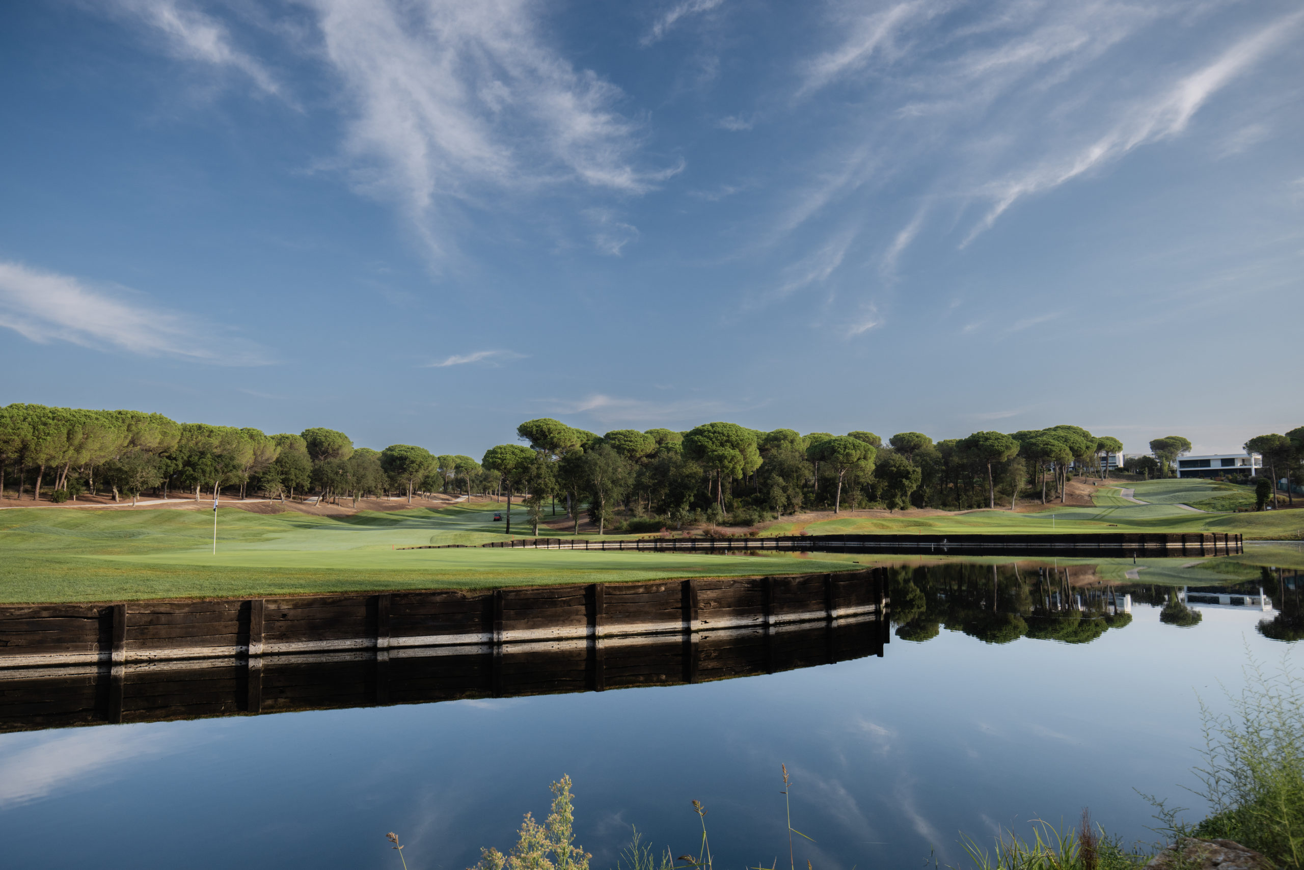 Camiral PGA Catalunya Stadium Course Wasserhindernis