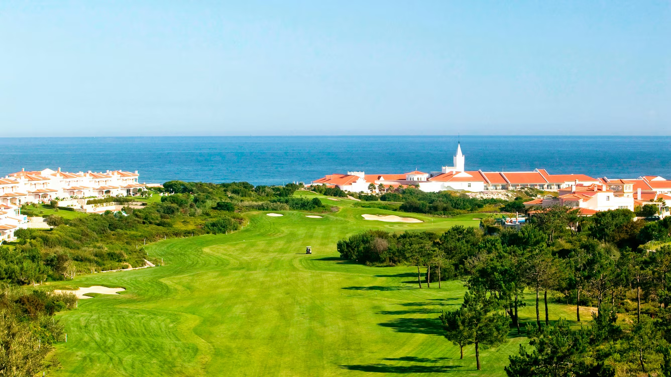 Praia D'El Rey Marriott Portugal Blick von Loch 10