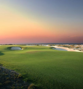 Golfreise und Golfferien Abu Dhabi Saadiyat Golf Club Sunset