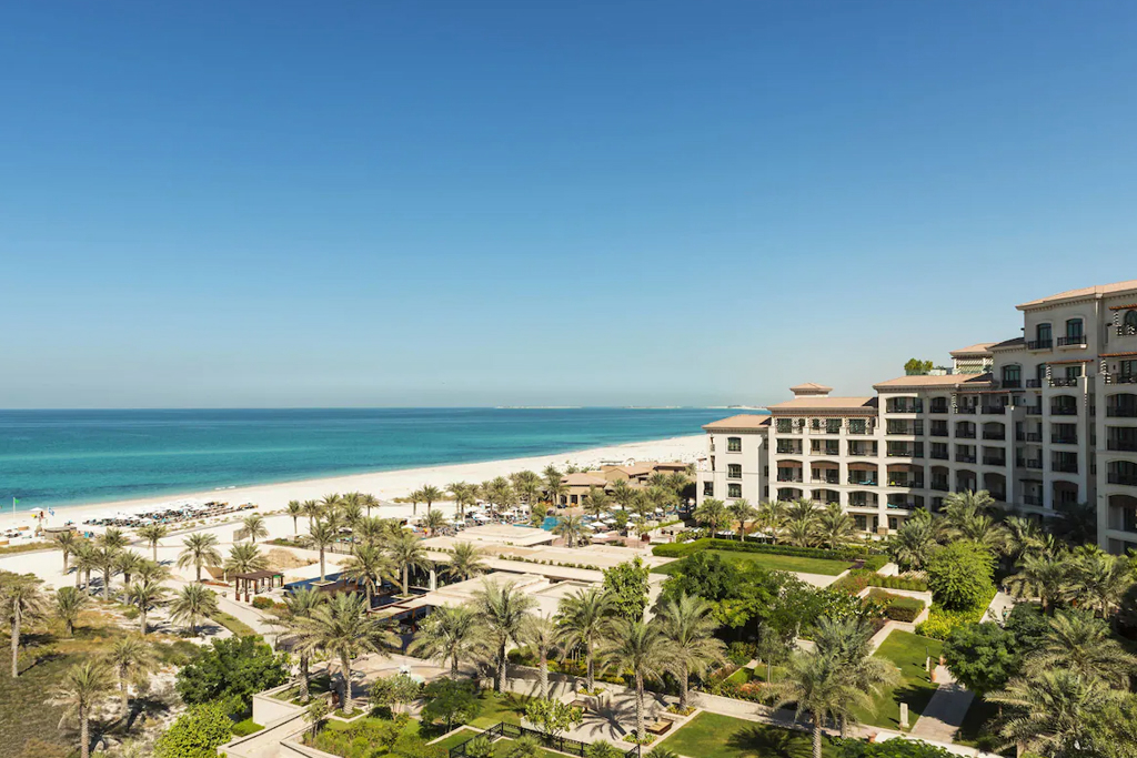 St Regis Abu Dhabi Saadiyat Island Resort Emirate Meerblick