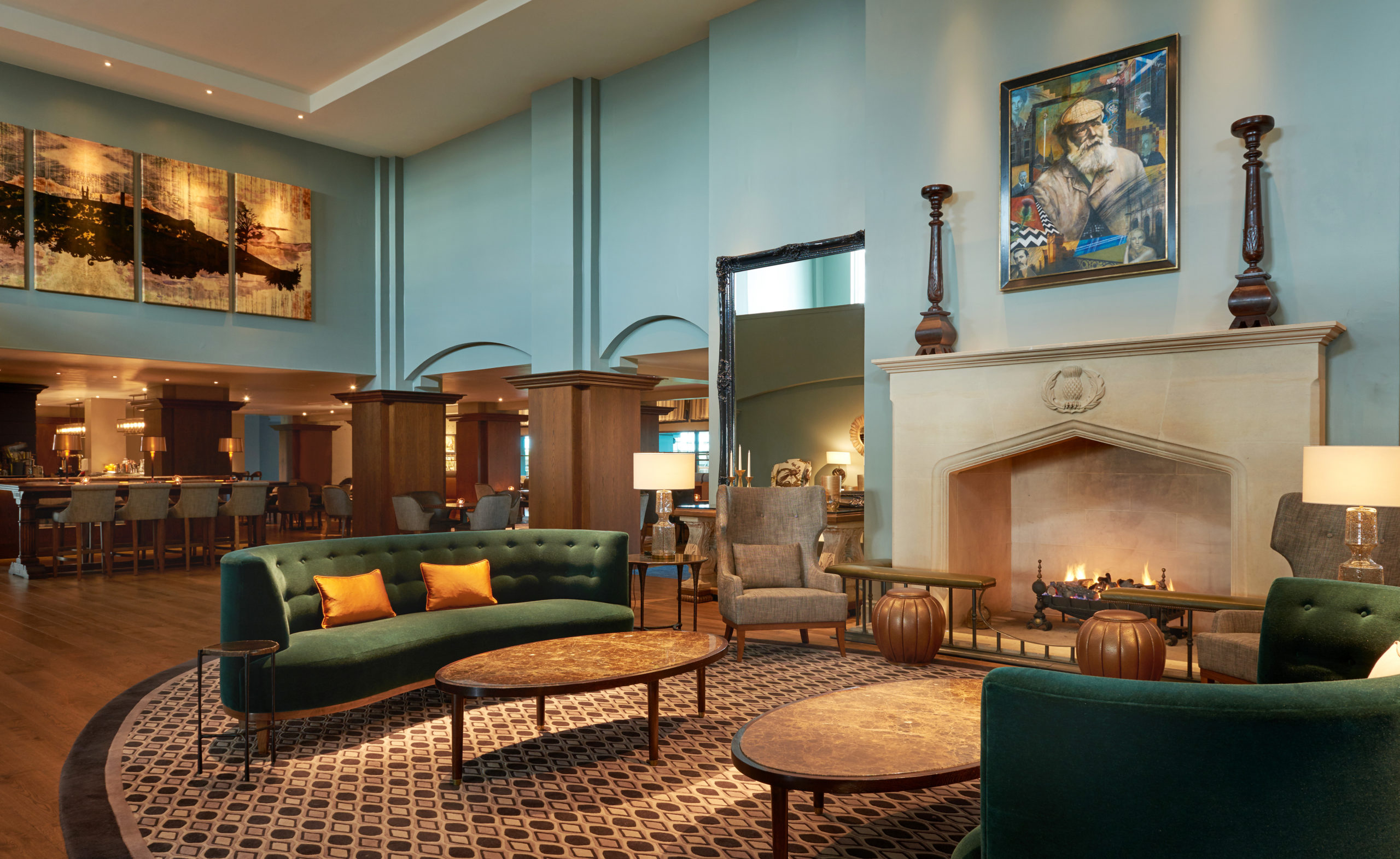 St Andrews Schottland Fairmont Hotel Lobby