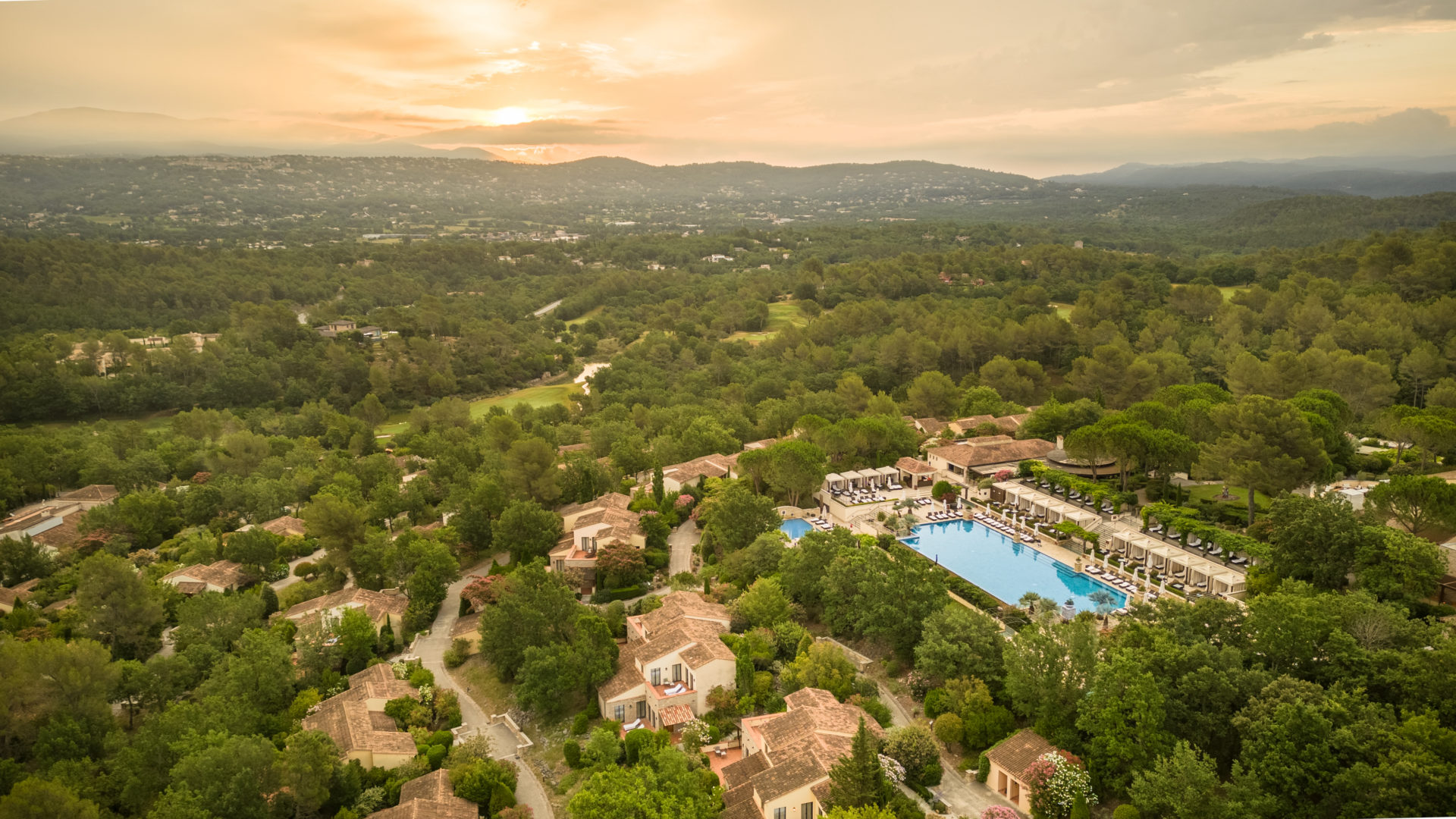 Terre Blanche Golf & Spa Resort Provence Frankreich Birdie View