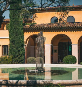 Terre Blanche Golf & Spa Resort Provence Frankreich Brunnen