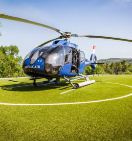 Terre Blanche Golf & Spa Resort Provence Frankreich Heliport