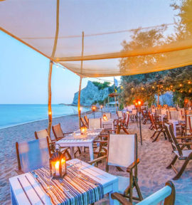 Thracian Cliffs Golf & Beach Resort Bulgarien Varna Golfferien Beach Restaurant
