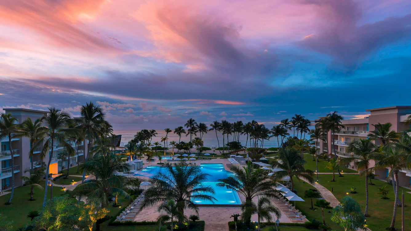 The Westin Punta Cana Resort Dominikanische Republik Karibik by night