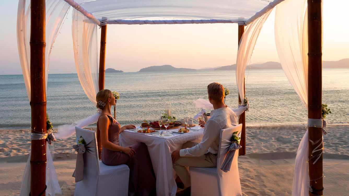 Westin Siray Bay Resort Phuket Thailand Essen Beach
