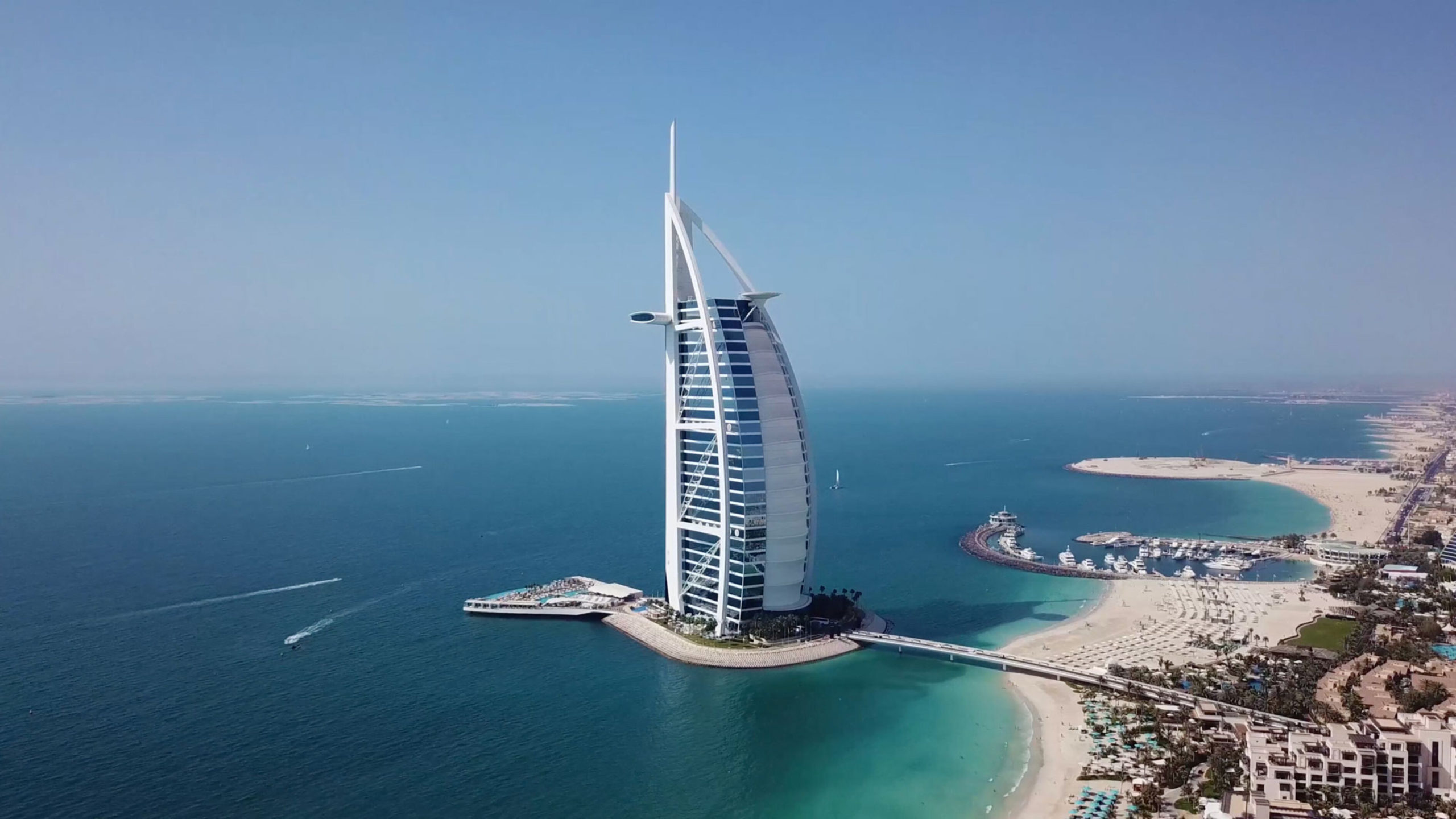 Burj Al Arab Hotel Dubai Front Golfferien und Golfreisen