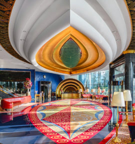 Hotel Burj Al Arab Dubai Golfferien und Golfreisen Lobby