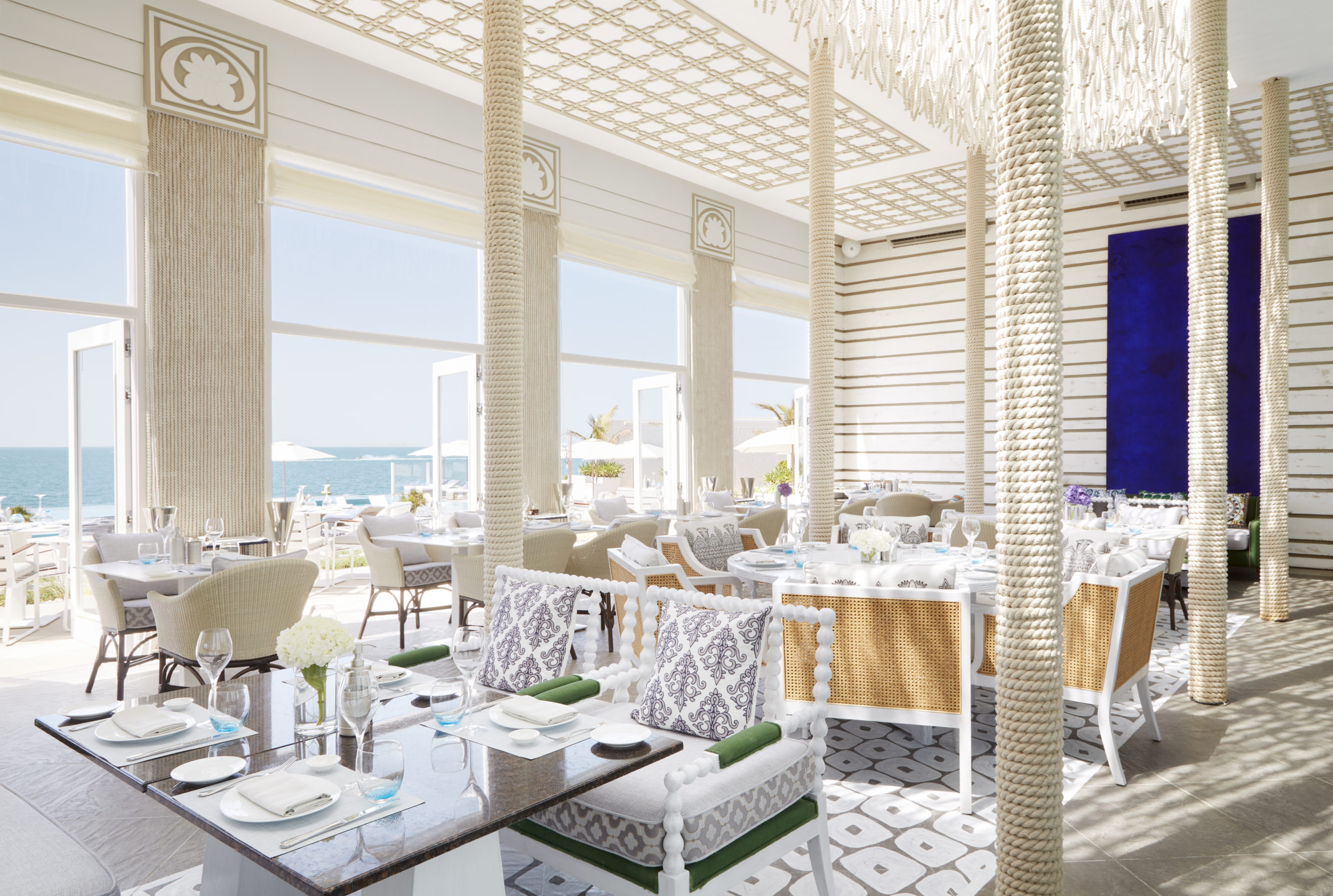 Hotel Burj Al Arab Dubai Golfferien und Golfreisen Restaurant