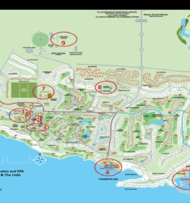 Casa de Campo Dominikanische Republik Map