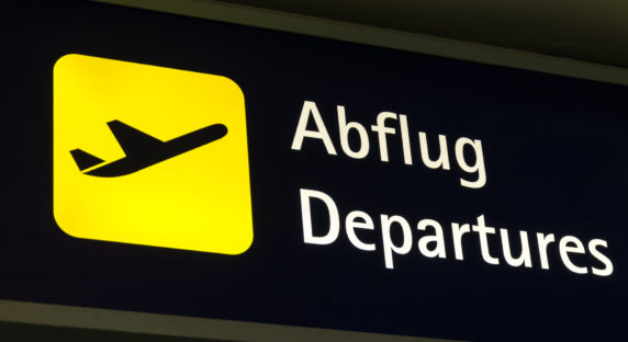 Flughafenhotel vor den Golfferien