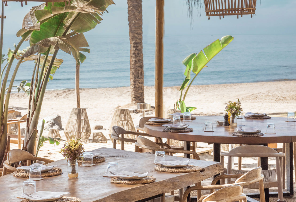 Puente Romano Beach Resort Marbella Andalusien Chiringuito