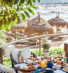 Puente Romano Beach Resort Marbella Andalusien Frühstück