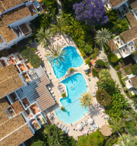Puente Romano Beach Resort Marbella Andalusien Pool Area
