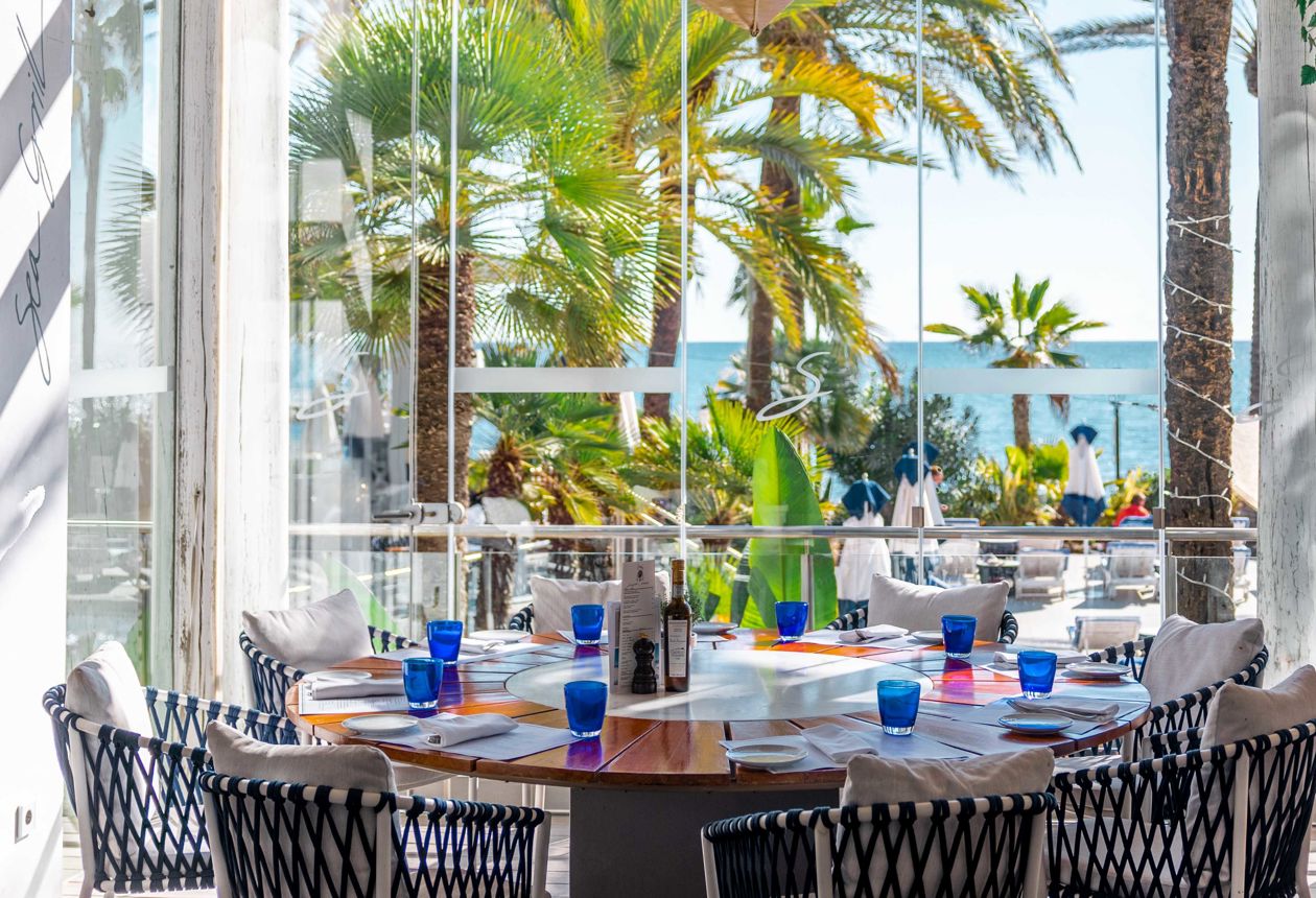 Puente Romano Beach Resort Marbella Andalusien Sea Grill