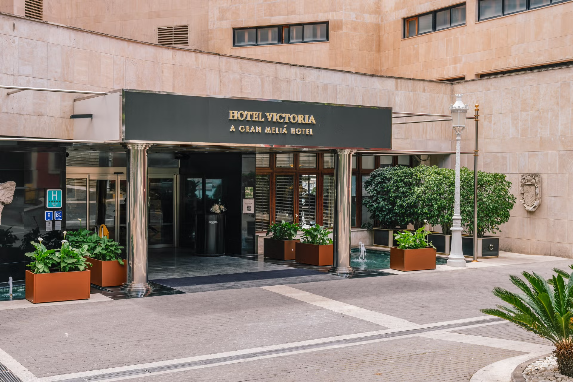 Hotel Victoria Gran Melia Palma Mallorca Eingang