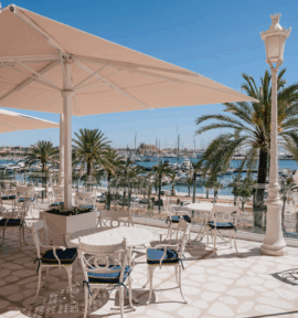 Hotel Victoria Gran Melia Palma Mallorca Cafe