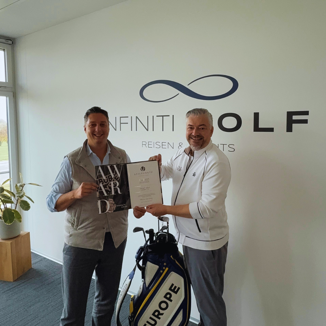 INFINITI GOLF gewinnt einen weiteren Award