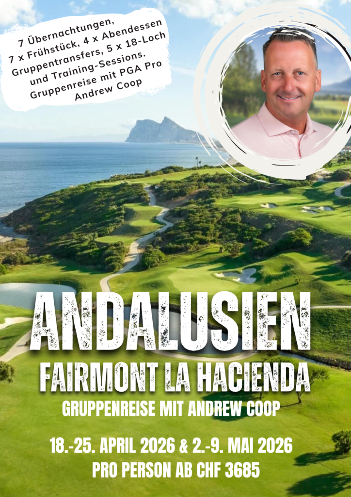 Golf Gruppenreise mit Andrew Coop, Flyer, Andalusien