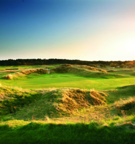 wunderschöne Links Golfplätze